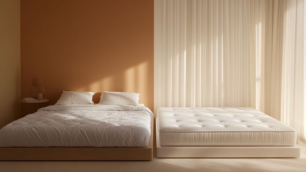Quel impact le choix d’un matelas ferme ou souple a-t-il sur la qualité du sommeil ?